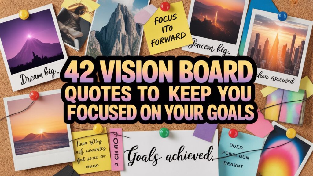 Vision Board Quotes Blogpost Banner